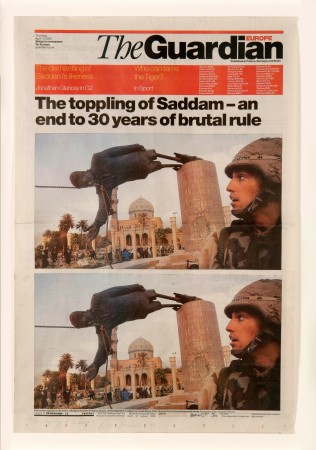 Newspaper – The toppling of Saddam